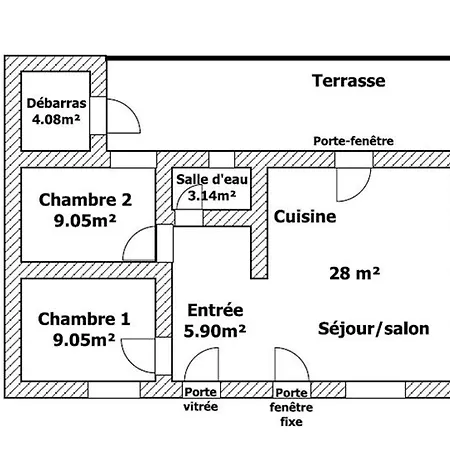 Casa de Férias Traditionnel Renove Avec Jardin Clos Et Wi-fi, 3 Chambres, Proche De La Garnache, Vendee. - Fr-1-426-195 *