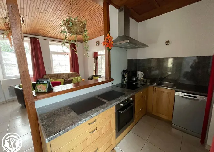 Traditionnel Rénové Avec Jardin Clos Et Wi-fi, 3 Chambres, Proche De La Garnache, Vendée. - Fr-1-426-195 Сasa de vacaciones *